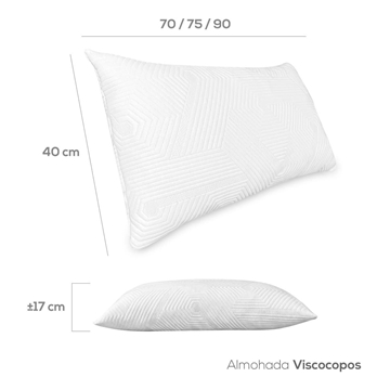 Almohada Visco Copos - Imagen 2